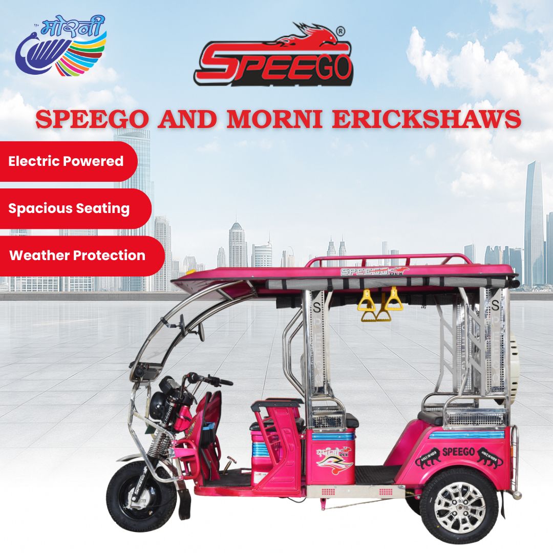 Speego  E Rickshaws Manufacturer in India